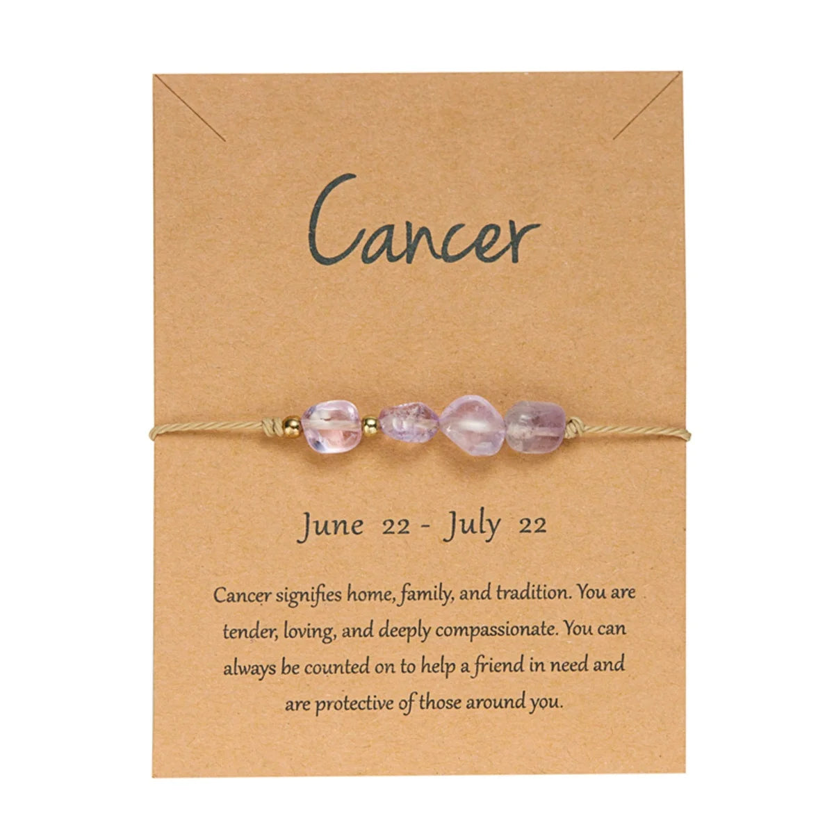 Handmade Birthstone Bracelets