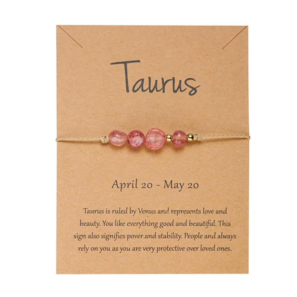Handmade Birthstone Bracelets