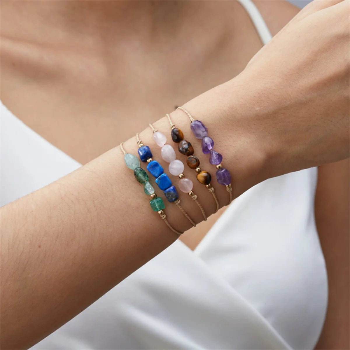 Handmade Birthstone Bracelets