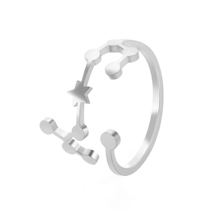 Minimalist Handmade Zodiac Ring