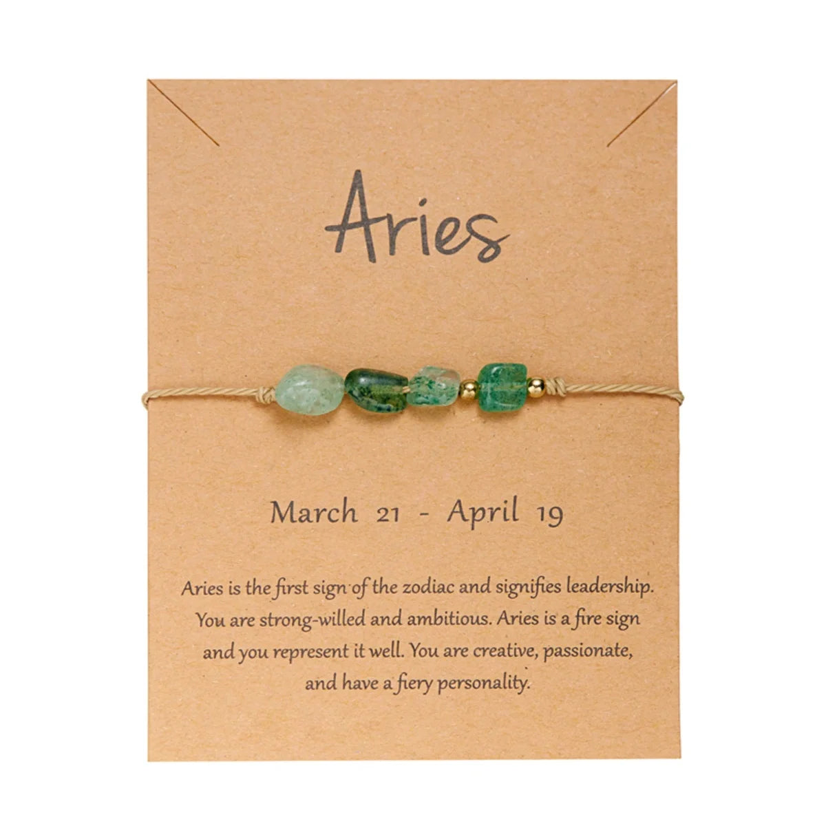 Handmade Birthstone Bracelets