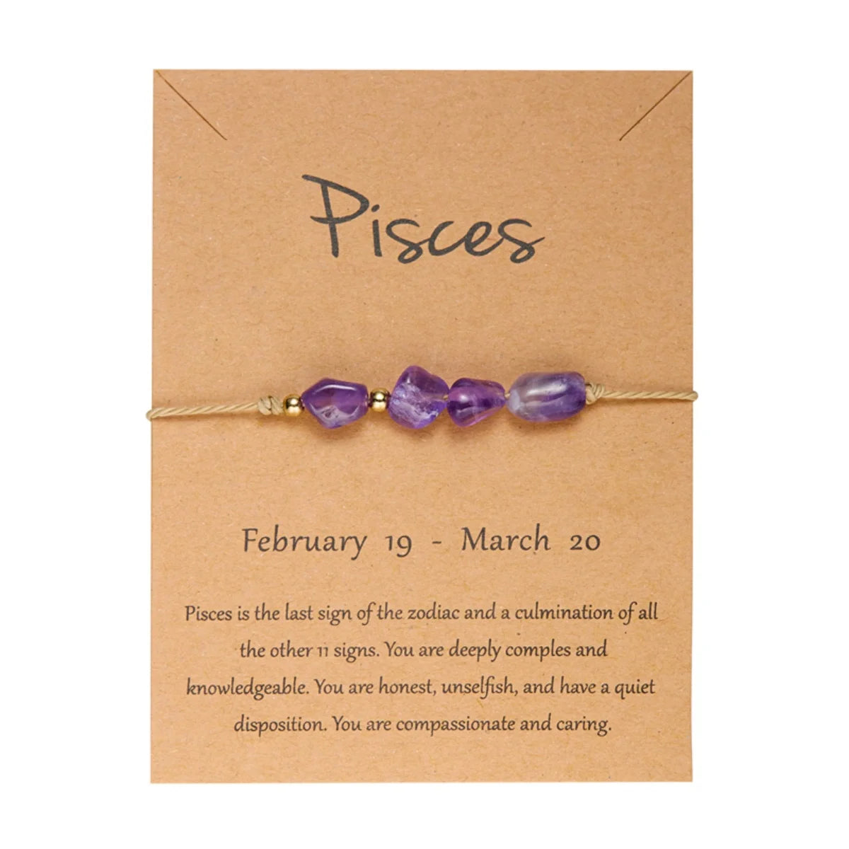 Handmade Birthstone Bracelets
