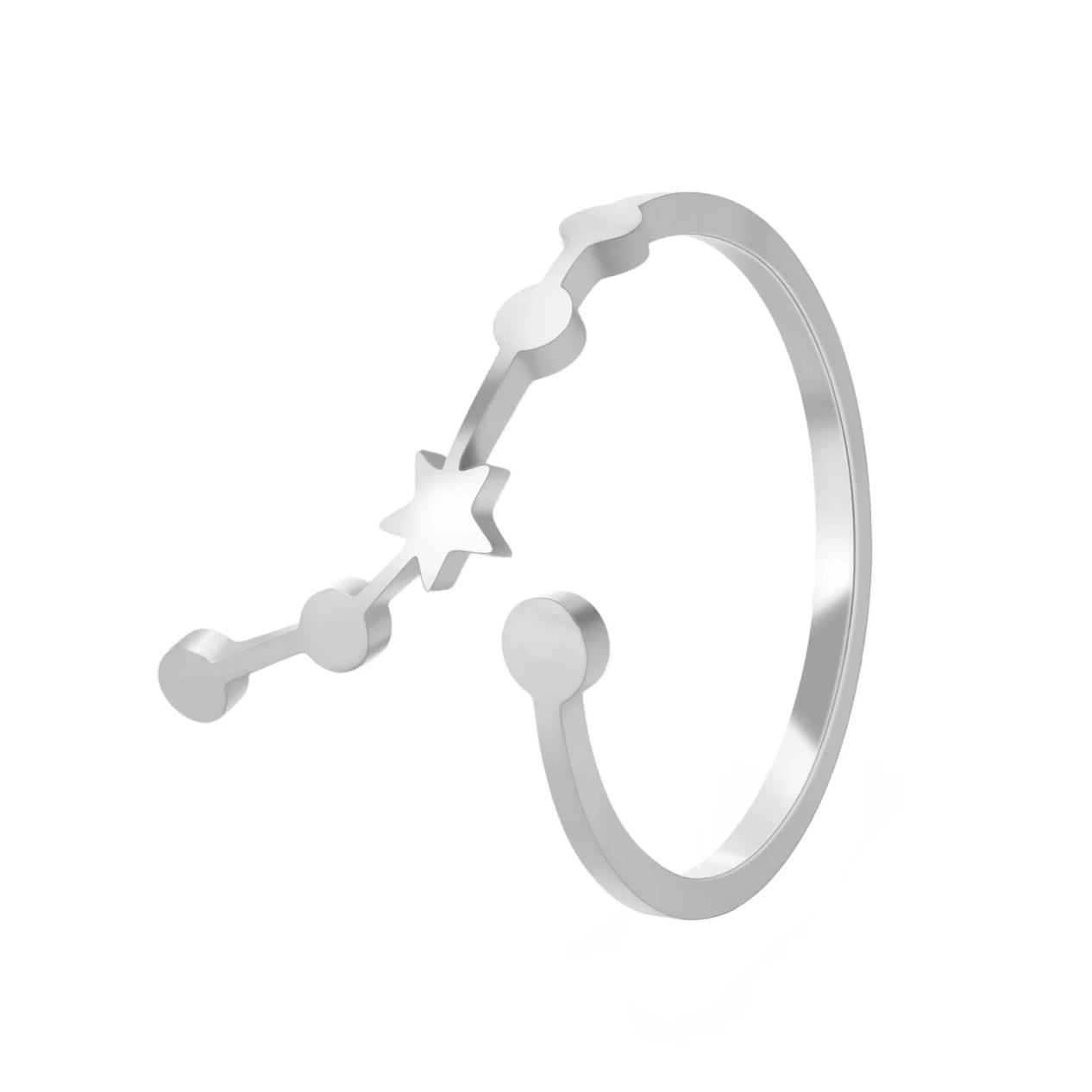 Minimalist Handmade Zodiac Ring