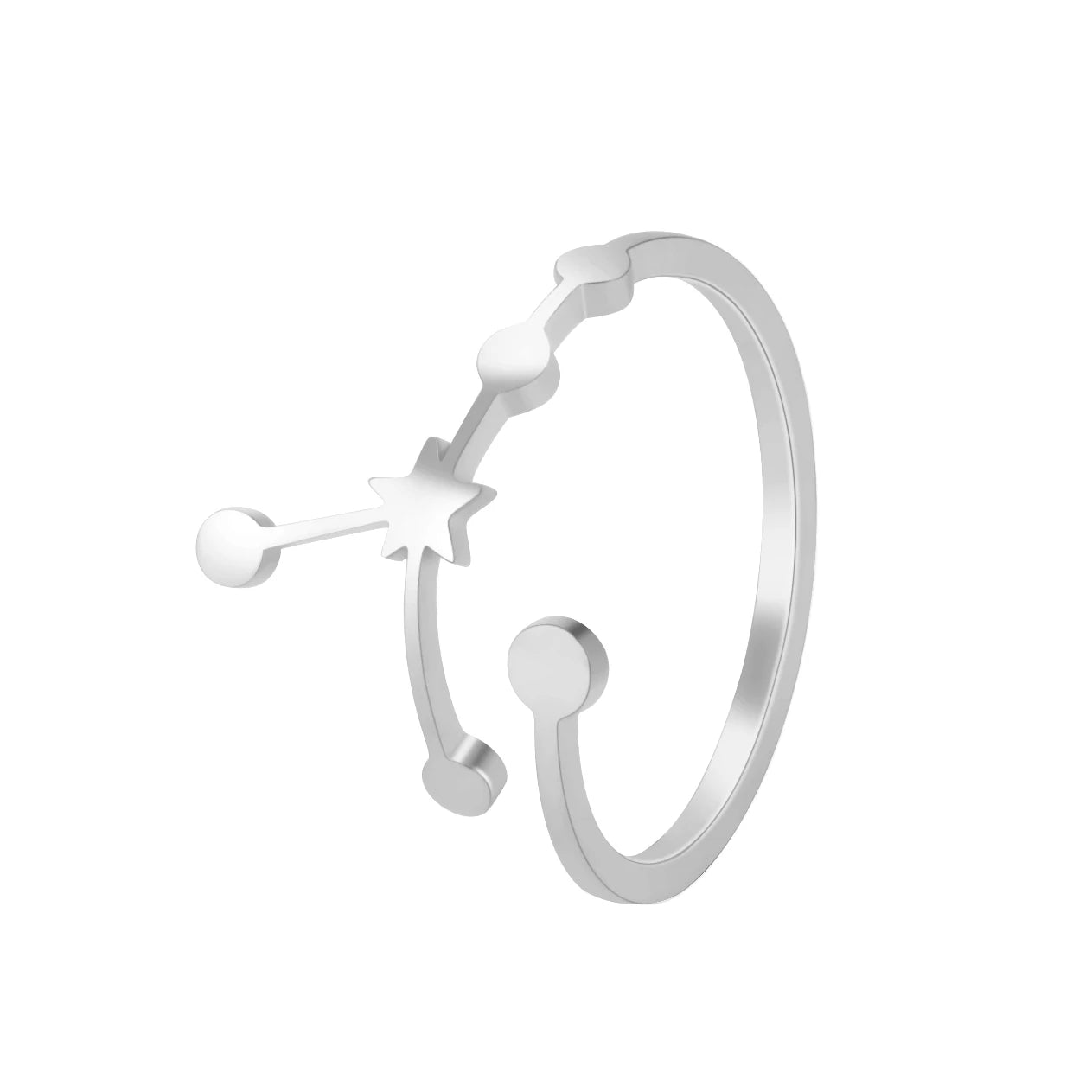 Minimalist Handmade Zodiac Ring