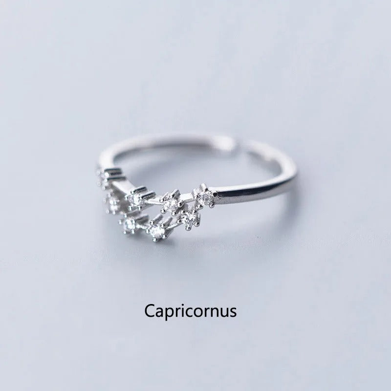 Handmade zodiac rings