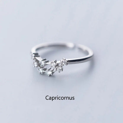 Handmade zodiac rings