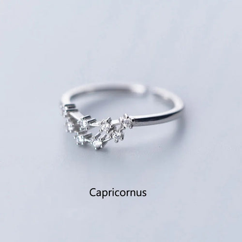 Handmade zodiac rings