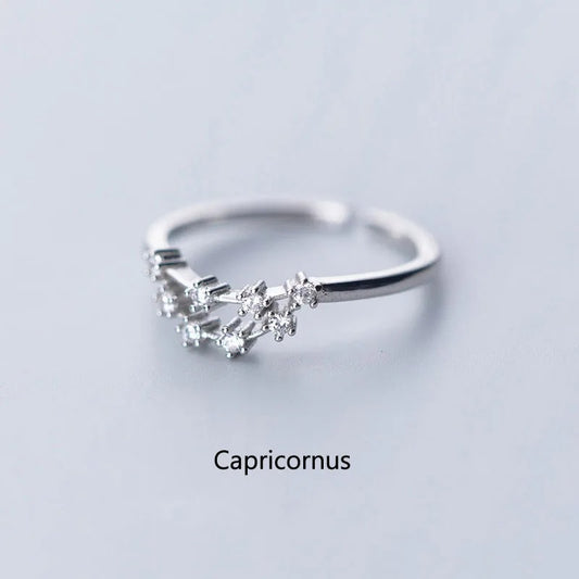 Handmade zodiac rings