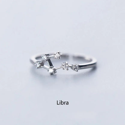 Handmade zodiac rings