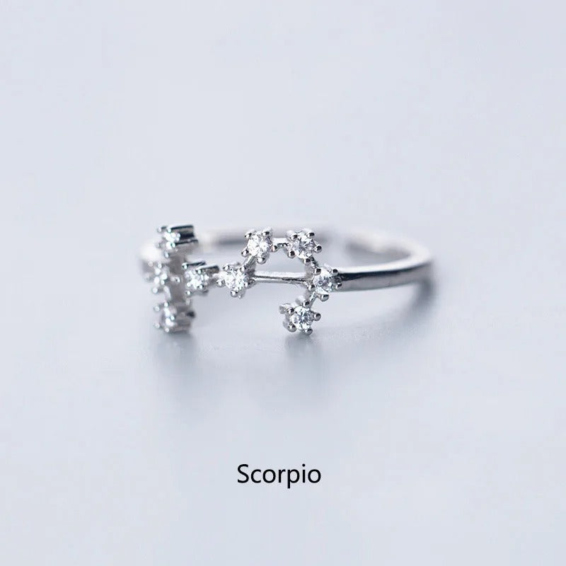 Handmade zodiac rings