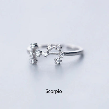 Handmade zodiac rings