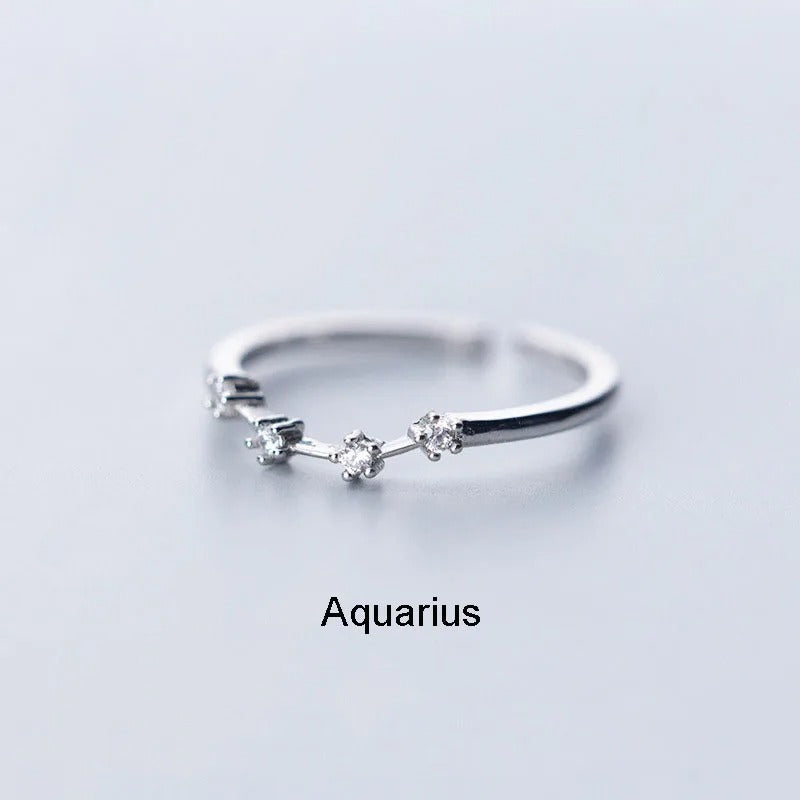 Handmade zodiac rings