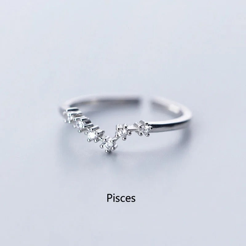 Handmade zodiac rings
