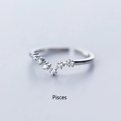 Handmade zodiac rings