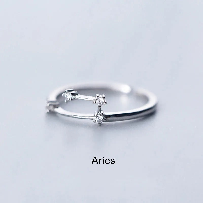 Handmade zodiac rings