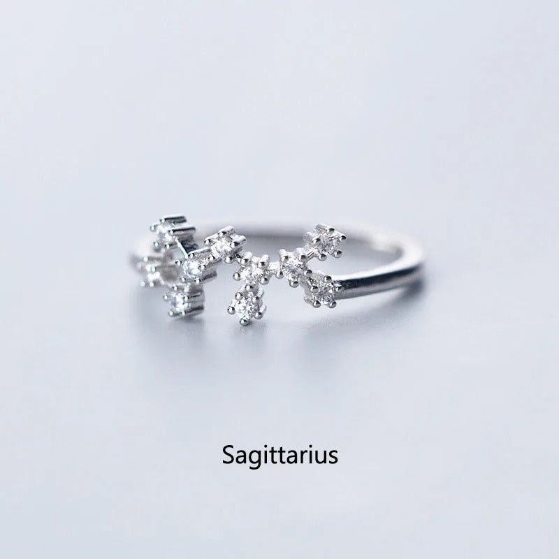 Handmade zodiac rings