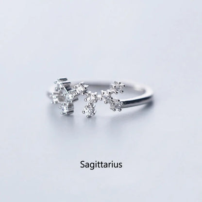 Handmade zodiac rings
