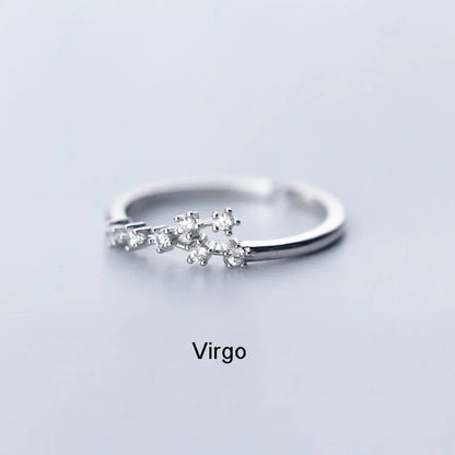 Handmade zodiac rings